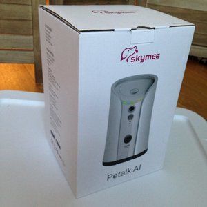 Pet Talk AI Dog Camera, Interactive Dog Feeding, Two Way Audio, Unused